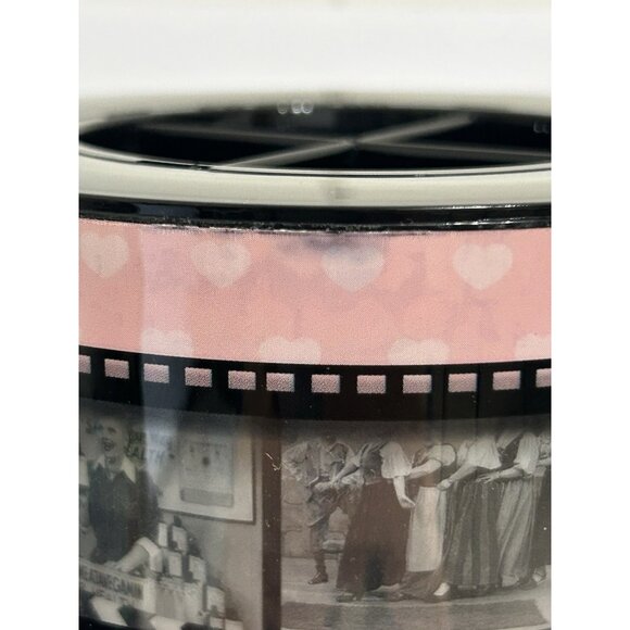 Vintage I Love Lucy Rotating Film Strip Lamp Rabbit Tanaka Pink Black WORKS - Picture 7 of 8